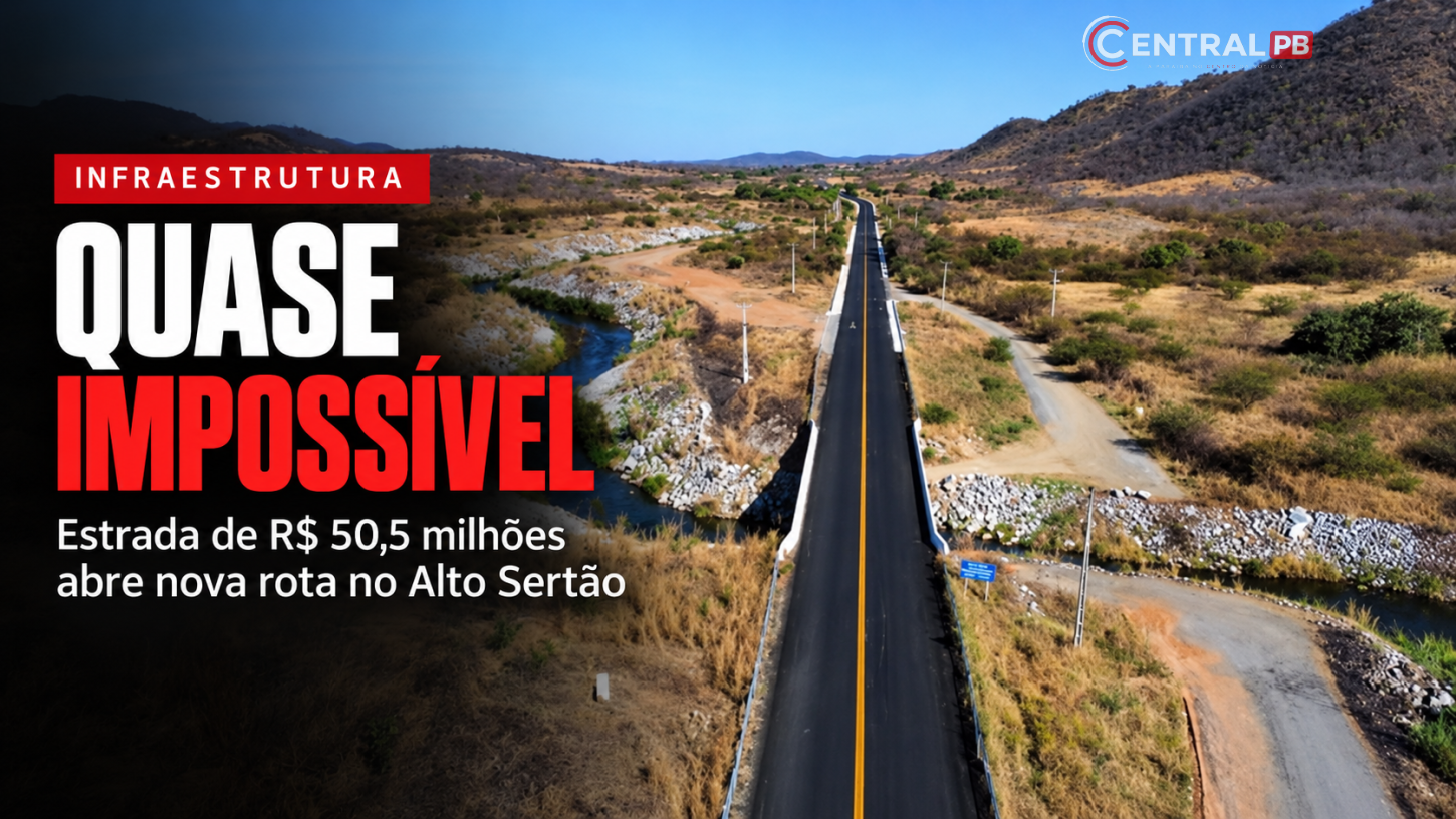Estrada de R$ 50,5 milhões pode abrir nova rota econômica, agrícola e turística no Alto Sertão