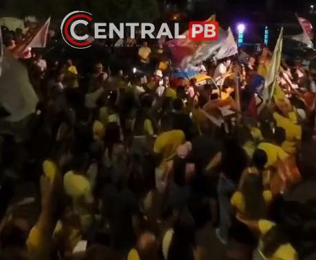 Multidão nas ruas: ato de Denise Bayma surpreende Lucas Ribeiro e João Azevêdo em Bom Jesus