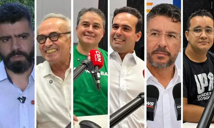 Caminhada com apoiadores, visita a hospital e gravações: veja como foi o dia dos candidatos ao governo da Paraíba