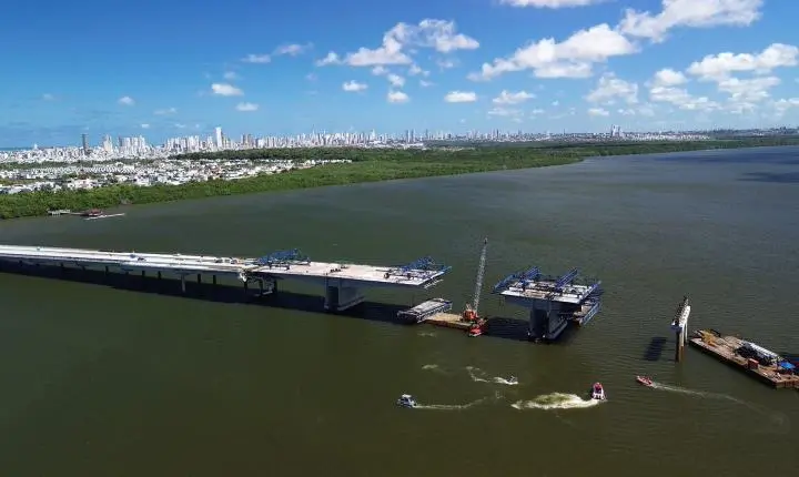 Desabamento em obra da Ponte do Futuro: morte de trabalhador que estava desaparecido é confirmada